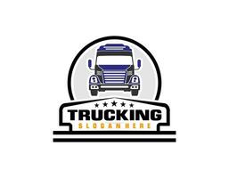uma modelo do caminhão logotipo, carga logotipo, Entrega carga caminhões, logístico logotipo vetor
