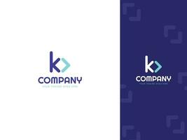 carta k com código ícone logotipo projeto, desenvolvimento companhia logotipo Projeto vetor