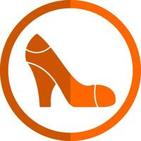 mulher sapatos vetor ícone Projeto
