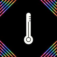 ícone de vetor de verificação de temperatura