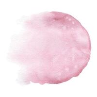 abstrato círculo aguarela Rosa pintura textura vetor