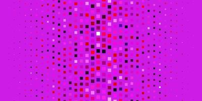 de fundo vector roxo, rosa claro com retângulos. ilustração gradiente abstrata com retângulos coloridos. melhor design para seu anúncio, pôster, banner.