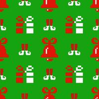 Natal desatado padrão, amor conceito. Projeto para invólucro papel, tecido padrão, fundo, cartão, cupons, bandeira, para decorado a alegre Natal e feliz Novo ano. vetor