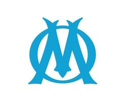 olímpico de Marselha clube símbolo logotipo ligue 1 futebol francês abstrato Projeto vetor ilustração