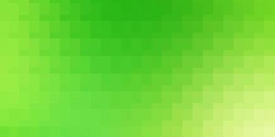 layout de vetor verde e amarelo claro com linhas, retângulos. design moderno com retângulos em estilo abstrato. modelo para celulares.