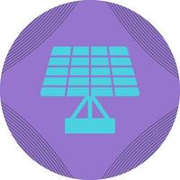 ícone de vetor de painel solar