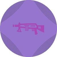ícone de vetor de metralhadora