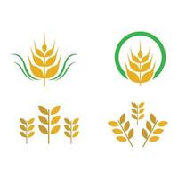 imagens do logotipo da wheat vetor