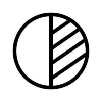 contraste ícone vetor símbolo Projeto ilustração