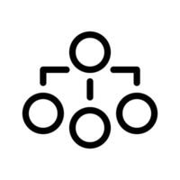 rede ícone vetor símbolo Projeto ilustração