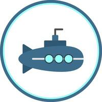 design de ícone de vetor submarino