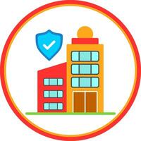 seguro construção vetor ícone Projeto