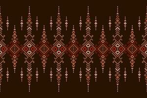 geométrico étnico oriental padronizar tradicional. pixel padrão, bordado estilo. Projeto para roupas, tecido, batik, fundo, papel de parede, invólucro, malhas vetor