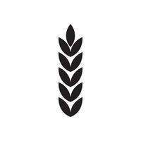 vetor de ícone de trigo