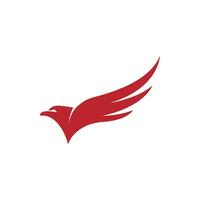 falcon logo template vector