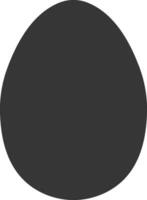 ovo forma, modelo mão desenhando Páscoa forma pássaro ovo répteis vetor