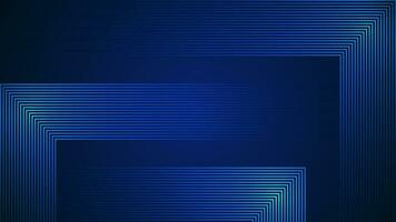 Sombrio azul simples abstrato fundo com linhas dentro uma geométrico estilo Como a a Principal elemento. vetor