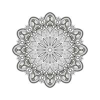 decorativo mandala e padronizar para mehndi, casamento, tatuagem, islamismo, indiano, árabe. esboço mandalas coloração livro página. vetor