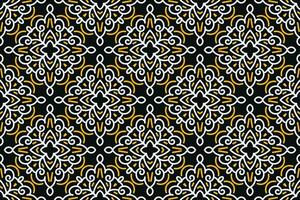 espanhol telha padronizar vetor desatado com floral enfeites. Português azulejos cerâmica, mexicano talavera, italiano Sicília majólica Projeto. textura para cozinha papel de parede ou banheiro pavimentação.