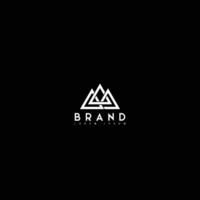 triangel logotipo marca vetor