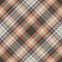 sem costura padrão de xadrez tartan escocês. fundo repetível com textura de tecido de seleção. impressão têxtil listrada de pano de fundo vetorial. vetor