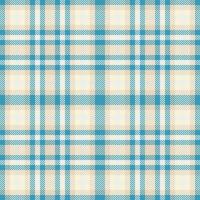 Verifica xadrez fundo do textura vetor padronizar com uma tecido tartan desatado têxtil.