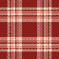 fundo xadrez desatado do tartan textura tecido com uma Verifica vetor padronizar têxtil.