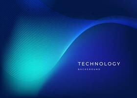 vetor moderno transparente linha tecnologia azul roxa gradiente abstrato fundo tecnologia embaçado fundo
