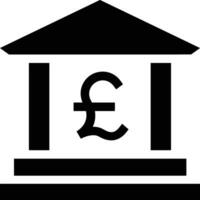 banco finança ícone símbolo vetor imagem. ilustração do a moeda troca investimento financeiro salvando banco Projeto imagem