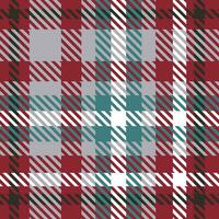 tartan xadrez desatado padronizar dentro vermelho, cinzento e azul, para tecido, têxtil vetor