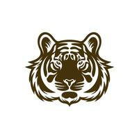 cabeça tigre vetor ilustração Projeto. cabeça tigre logotipo Projeto modelo.