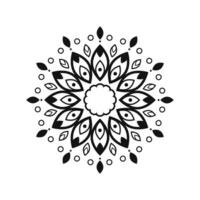 vetor circular mandala para hena mehndi tatuagem decoração decorativo quadro, Armação vetor