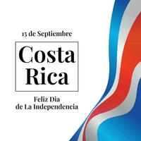 costa rica independência dia Projeto modelo Boa para celebração uso. costa rica bandeira Projeto. bandeira Projeto. plano Projeto. vetor eps 10.