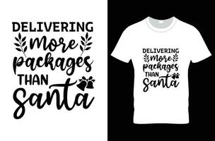 Natal camiseta desenhos vetor