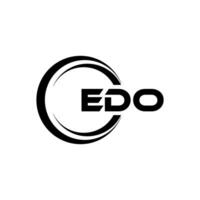 edo logotipo projeto, inspiração para uma único identidade. moderno elegância e criativo Projeto. marca d'água seu sucesso com a impressionante isto logotipo. vetor