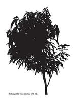 morto árvore sem folhas vetor ilustração esboçado, eps 10.