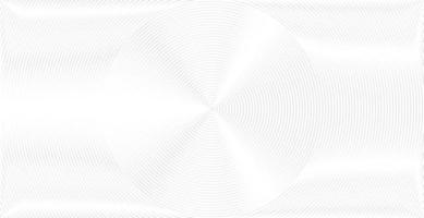 gráficos de onda sonora de fundo de linha de círculo vetor