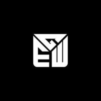 gew carta logotipo vetor projeto, gew simples e moderno logotipo. gew luxuoso alfabeto Projeto