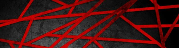 Preto e vermelho grunge rede padronizar abstrato fundo vetor