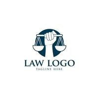 justiça lei crachá logotipo Projeto modelo. emblema do advogado logotipo vetor