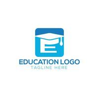 design de ícone de logotipo de educação, ilustração vetorial vetor