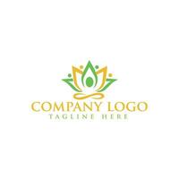 beleza flor logotipo com uma criativo conceito para a companhia vetor