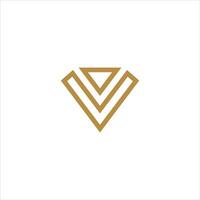 modelo de logotipo de diamante ilustração vetorial ícone design vetor