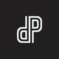 inicial dp pd carta logotipo Projeto vetor modelo. monograma e criativo alfabeto d p cartas ícone ilustração