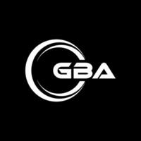 gba logotipo projeto, inspiração para uma único identidade. moderno elegância e criativo Projeto. marca d'água seu sucesso com a impressionante isto logotipo. vetor