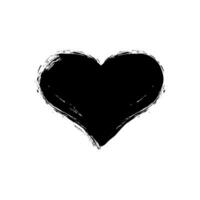 amor ícone símbolo, abstrato coração forma, pode usar para arte ilustração, logotipo grama, local na rede Internet, aplicativos, pictograma, dia dos namorados dia tema, ou gráfico Projeto elemento. vetor ilustração