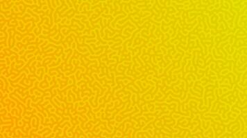 amarelo turing reação gradiente fundo. abstrato difusão padronizar com caótico formas. vetor ilustração.