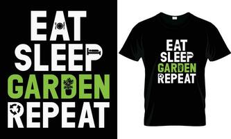 jardinagem camiseta Projeto vetor gráfico.