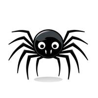 aranha clipart desenho animado Projeto em branco fundo vetor