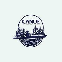 canoa logotipo vetor